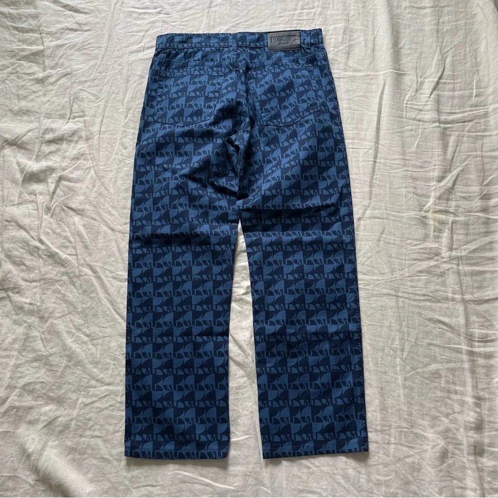 Moschino Jeans Logo Print Jeans - Picture 3 of 5